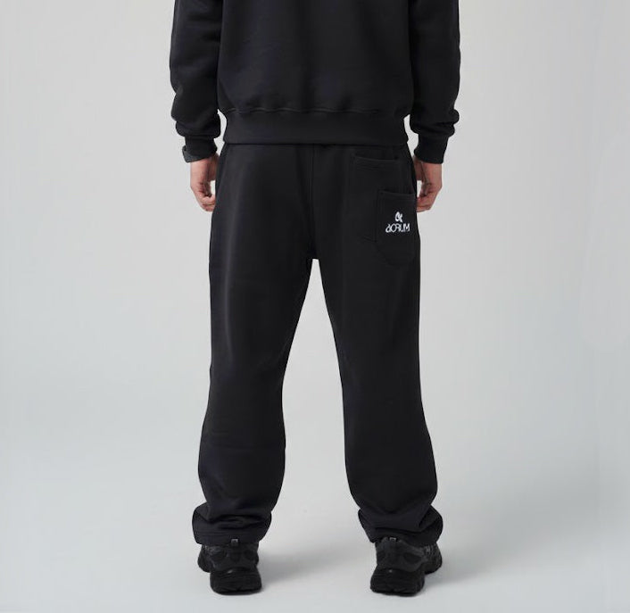 Black Wide Leg SweatPants
