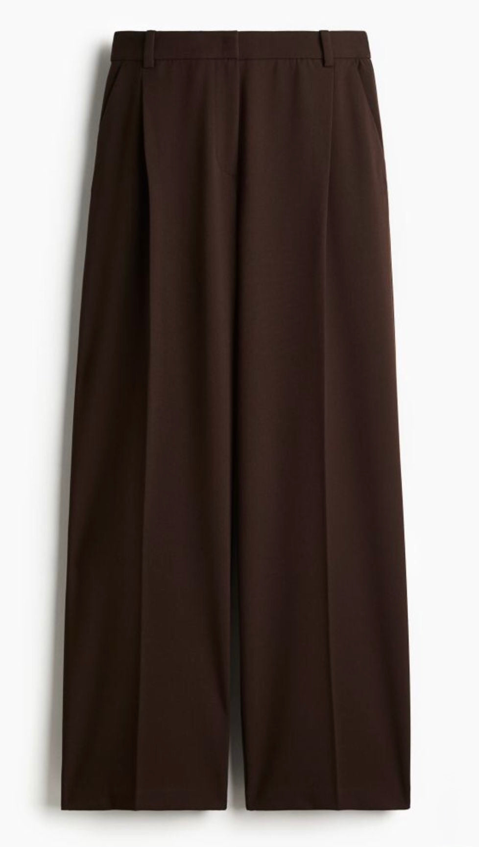 SOLID PLEATED KOREAN PANTS
