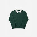 Cropped Rugby Polo Mint Green